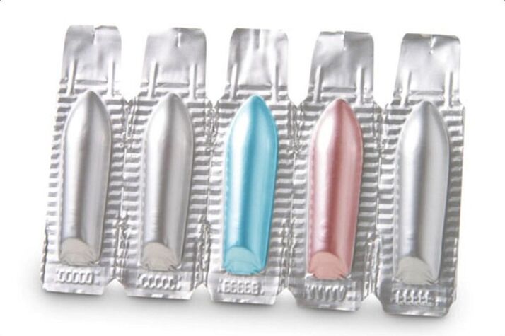 Rectal suppositories para sa paggamot ng prostatitis