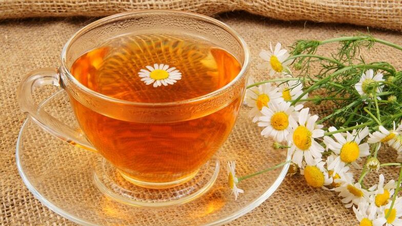 chamomile decoction para sa prostatitis