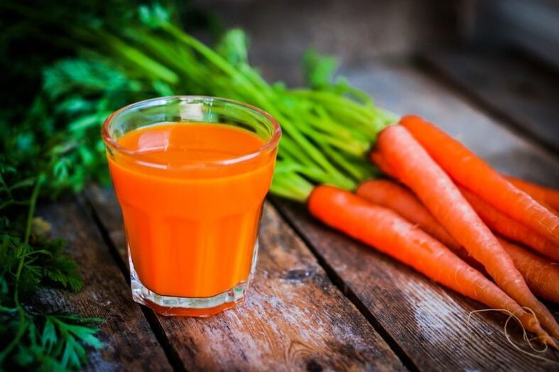 karot juice para sa prostatitis